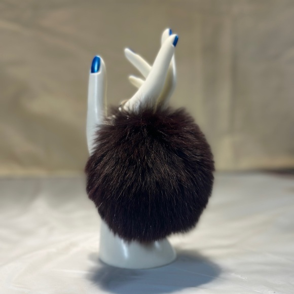 Accessories - Dark Purple Fur Keychain